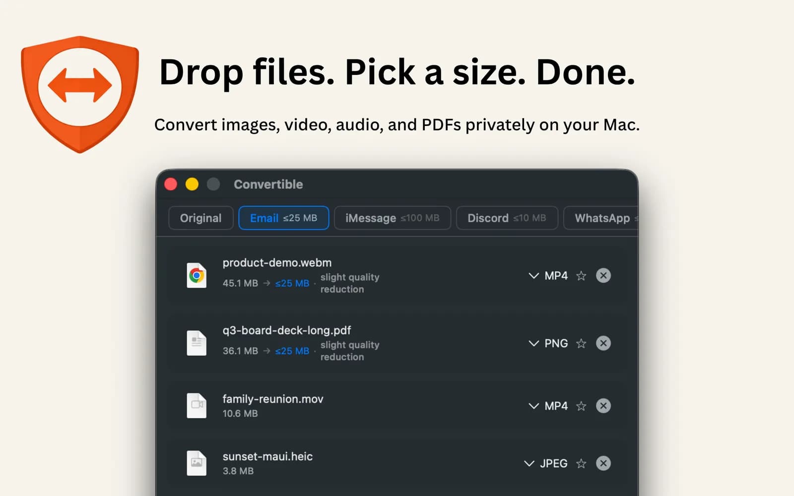 Convertible: File Converter product preview