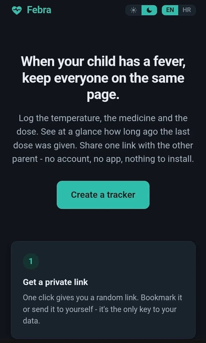 Febra product preview